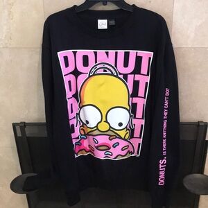 Simpsons crew neck sweater